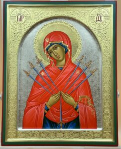 Богородица «Семистрельная» Образец 14 Нефтеюганск